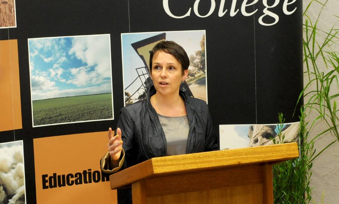 Minister for Agriculture Jaala Pulford. Picture: SAMANTHA CAMARRI