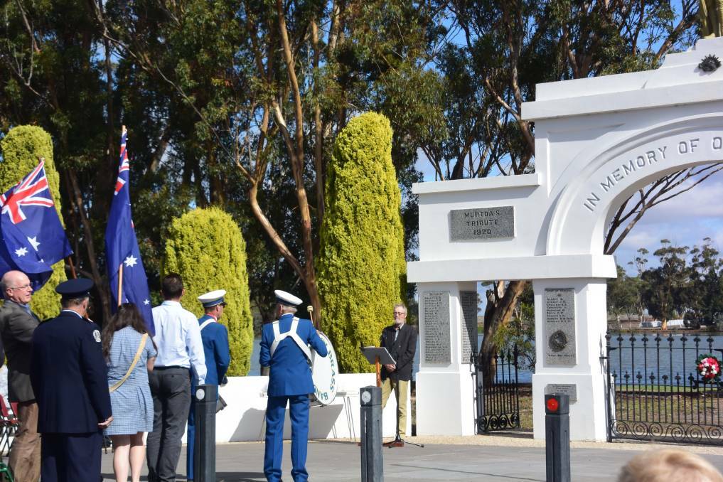 IMPROVEMENTS: Works to Murtoa's Memorial Gates site were funded by the state government through its Restoring Community War Memorials Grant Program.
