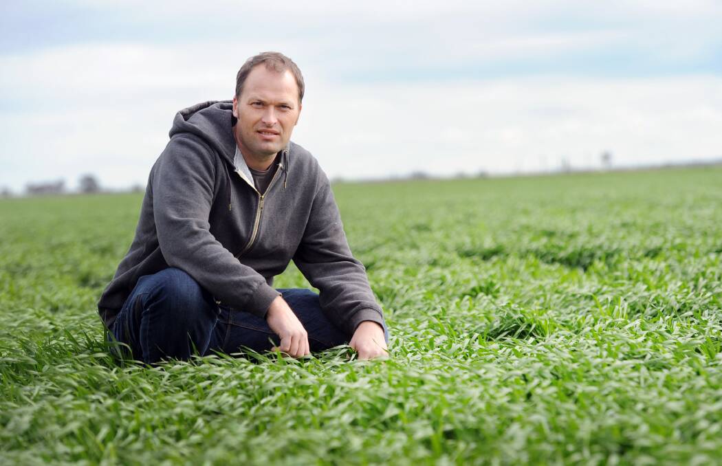 CAUTIOUSLY OPTIMISTIC: Victorian Farmers Federation president David Jochinke said Victorian farmers were confident about the rest of the year. File photo.