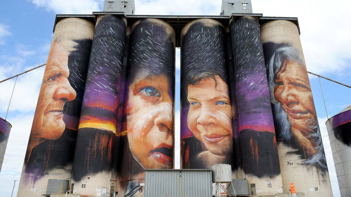 EXPANSION HOPES: Plans for Silo Art Trail Stage Two are in motion, with Albacutya bookmarked as the next location if funding is available. File photo.
