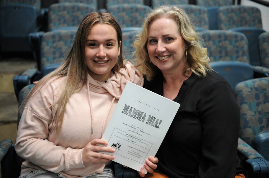 Horsham Arts Council's Mamma Mia! leads Bella Patterson and Lisa Thomas will play Sophie and Donna respectively. 