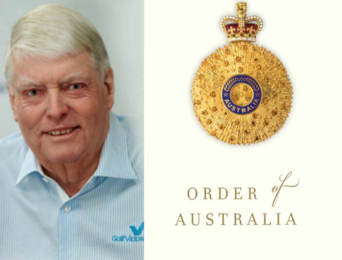 HONOUR: Nhill resident John Hobday has received an Order of Australia Medal.
