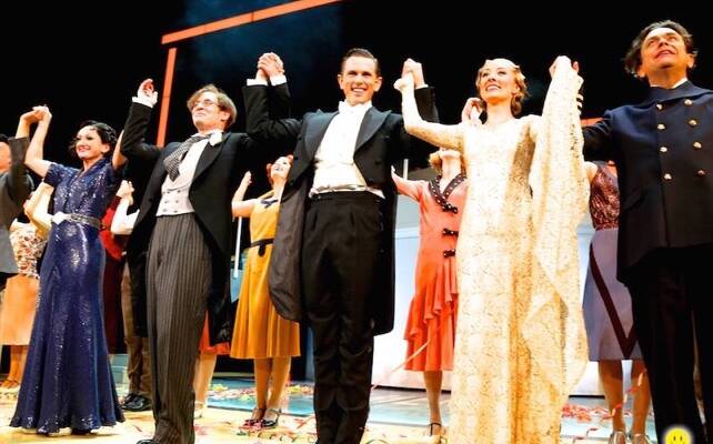 Curtain call for Anything Goes in 2015. Picture: MEGAN CASTRAN