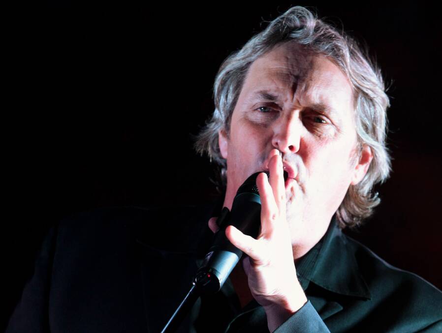 THE VOICE: Performer Mike Vee is bringing his famous Whispering Jack Show, a tribute to John Farnham, to the Horsham Town Hall this weekend. Picture: CONTRIBUTED