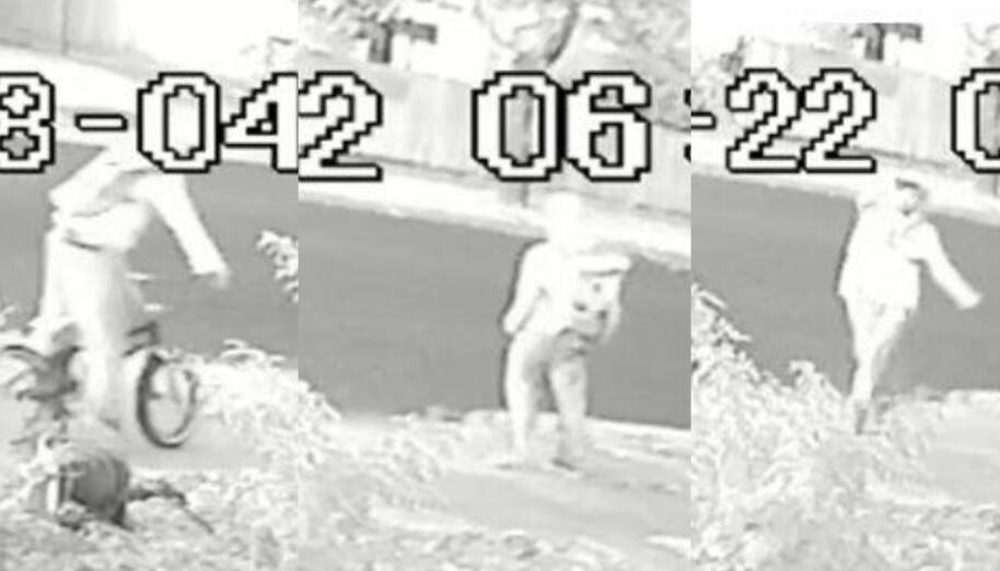 Crime Stoppers has released these CCTV images of the man police wish to speak to regarding a theft from a Lynott Street, Horsham property. 