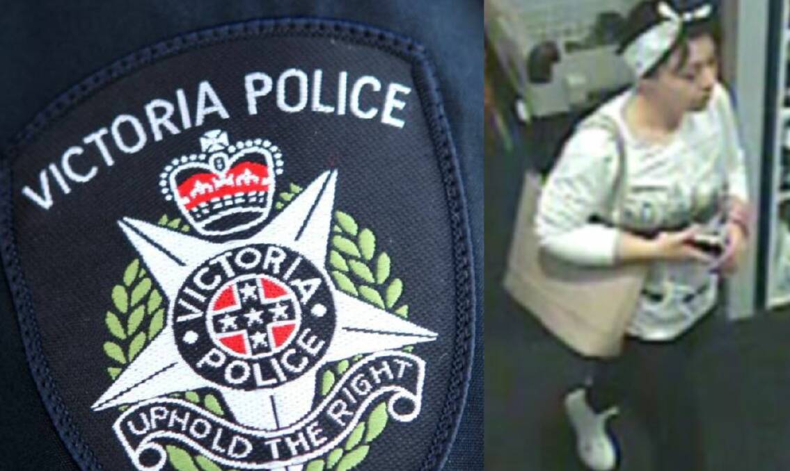 Have you seen this woman? Picture: VICTORIA POLICE