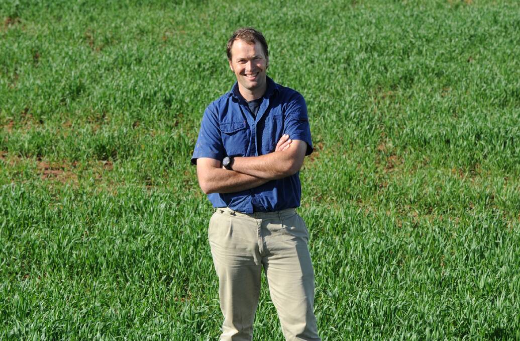 VFF ELECTIONS: Murra Warra farmer and current Victorian Farmers Federation president David Jochinke is set to run for the position of VFF president again. File photo.