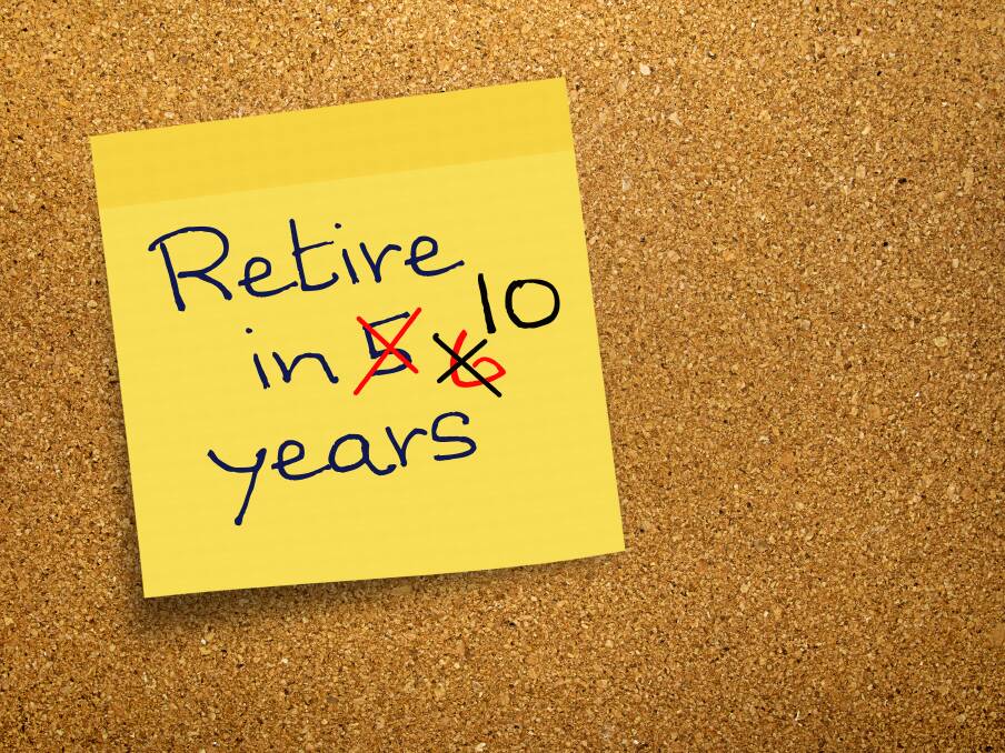Retirement age in Australia has risen to 65.2 for men and 64.3 for women. Picture: Shutterstock.