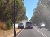 Dash Cam Owners Australia have shared footage of an alleged hit-and-run at Laang. Photo: Dash Cam Owners Australia 