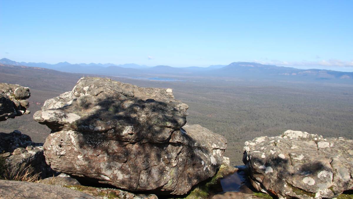 The Grampians attracts plenty of tourists, many of whom police say take risks for a photo. Picture: LACHIE WILLIAMS.