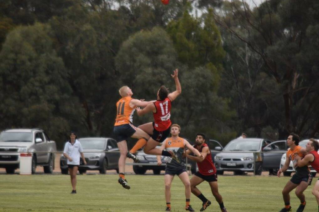 The Giants got the better of Stawell when they last met in round one. Pictures: STEPHEN WALKER