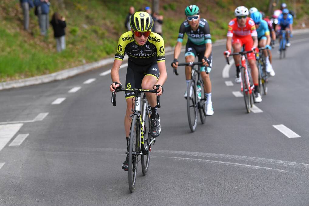 ON THE CLIMB: Lucas Hamilton is competing
in the biggest competition of his career. Picture: GETTY IMAGES