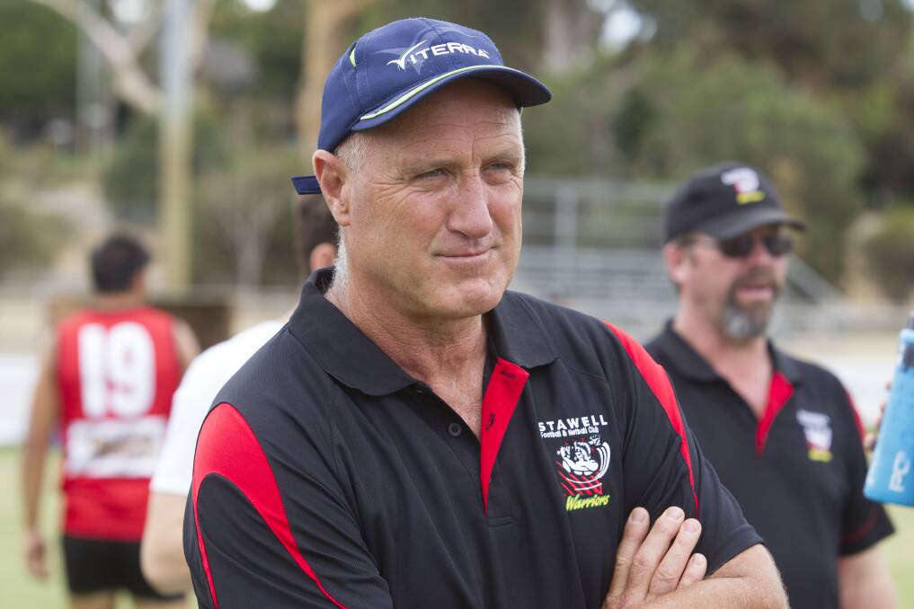 GONE: Colin Macaffer will not coach Stawell in 2018 after being stood down. Picture: PETER PICKERING