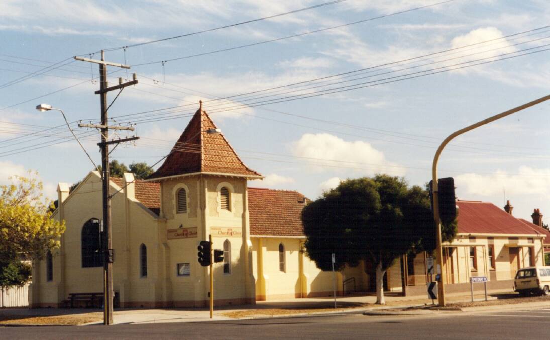 NOTABLE: The Horsham Church of Christ building in 1998. The structure, which was subject to extensions over the years, was sold and demolished in March 2016.