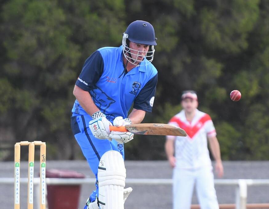 AMONGST THE RUNS: Rup-Minyip's Jamie Byrne in action during last season's Twenty20 grand final. Picture: MATT CURRILL