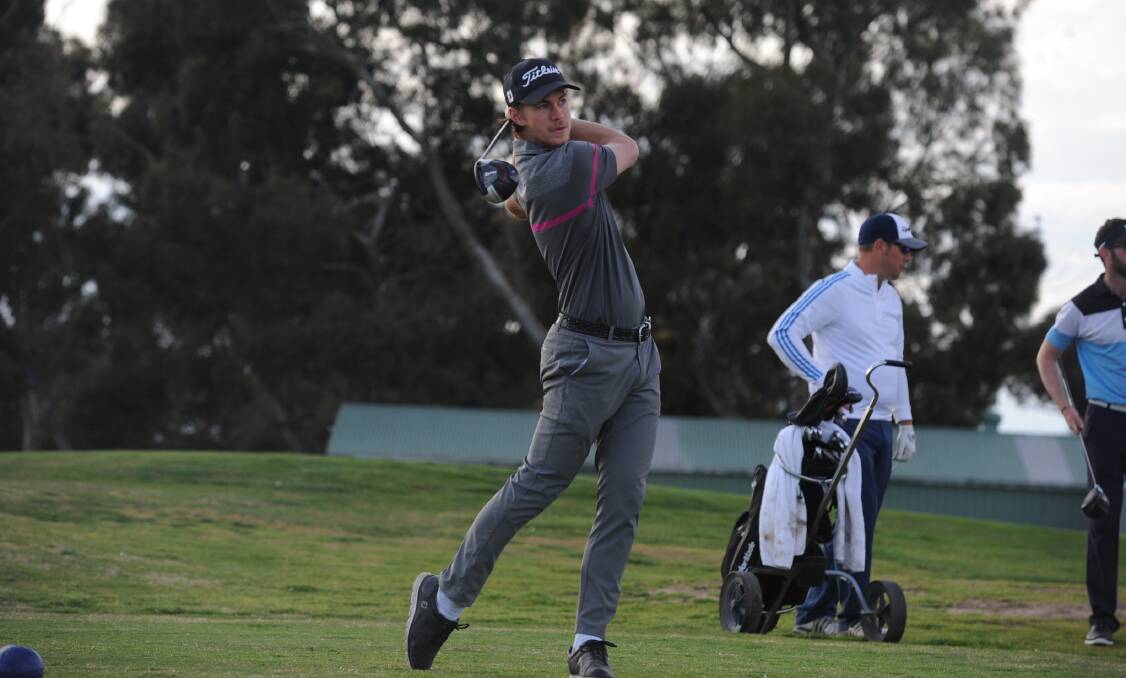 Travis Miller at last year's Western Open, held at the Horsham Golf Club. 