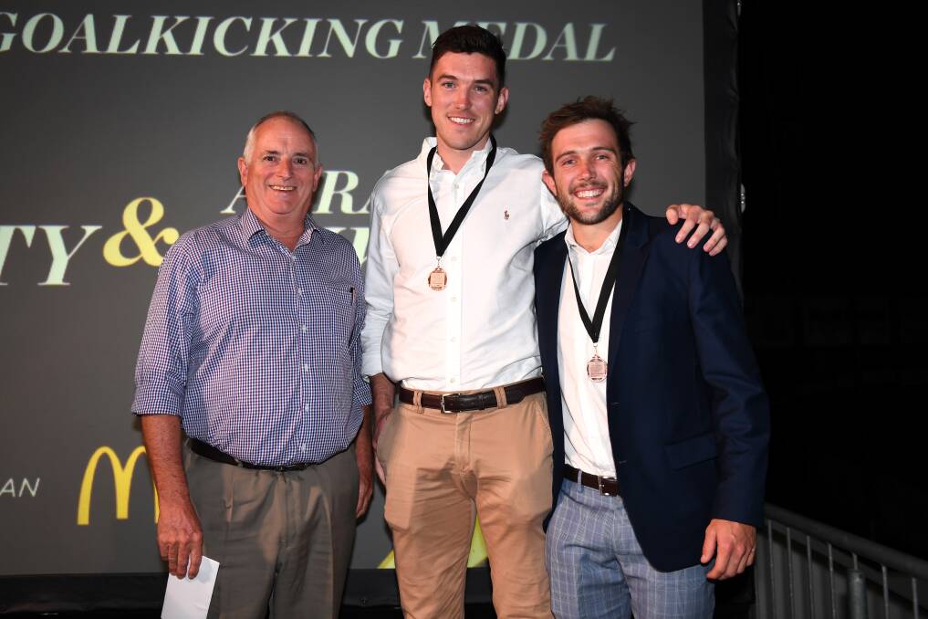 Kieran Delahunty was crowned the Thunder's leading goalkicker in his inaugural NEAFL season. Picture: AFLNT