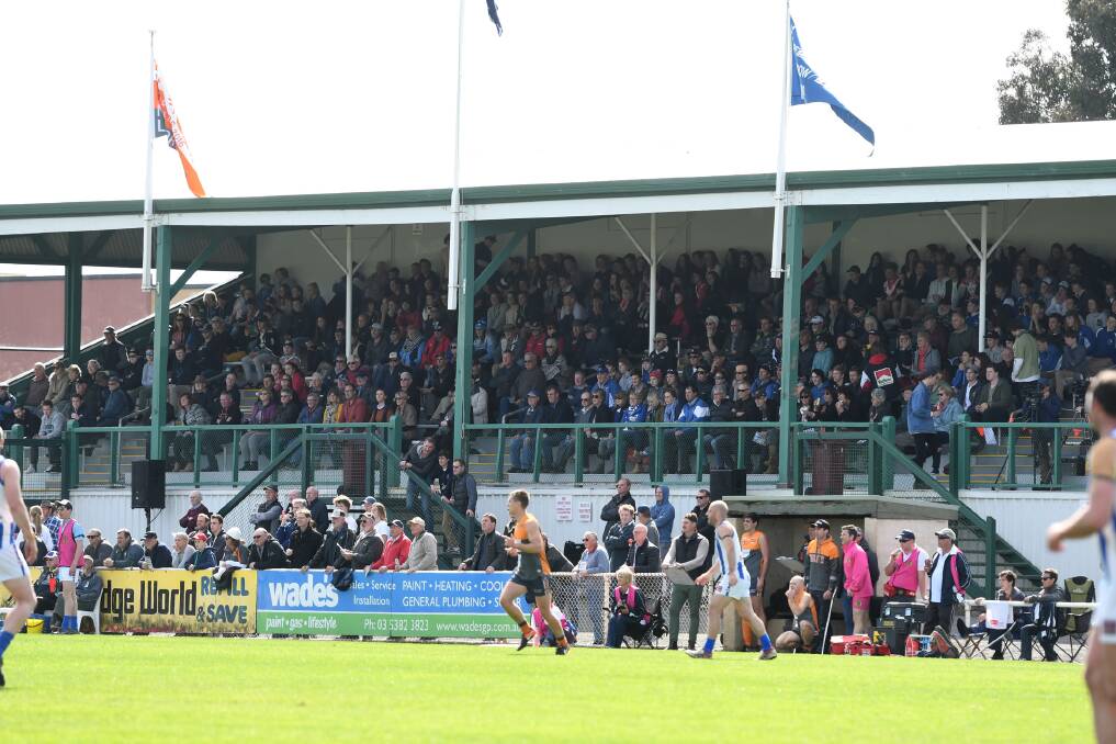 City Oval was packed to the rafters for the 2017 Horsham District league grand final. Picture: SAMANTHA CAMARRI