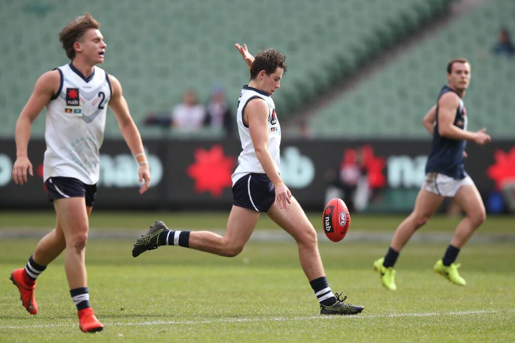 Martin playing for Vic Country under-18's at the MCG. Picture: MICHAEL DODGE/AFL PHOTOS