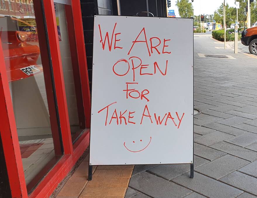 Cafe Red Cherry has stayed open for takeaways. 