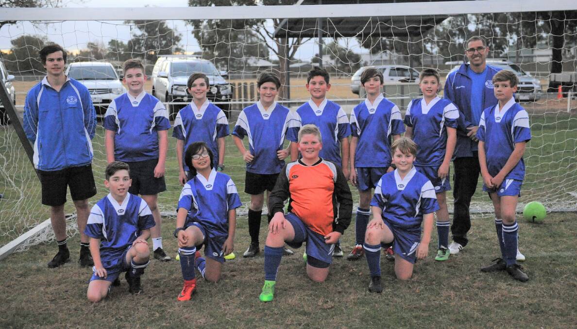 The Horsham and District Soccer Club under-12 side. PIcture: MATT CURRILL