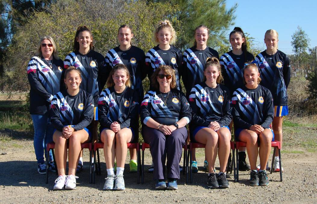 The Wimmera Netball Association 17-and-under side. Pictures: CONTRIBUTED