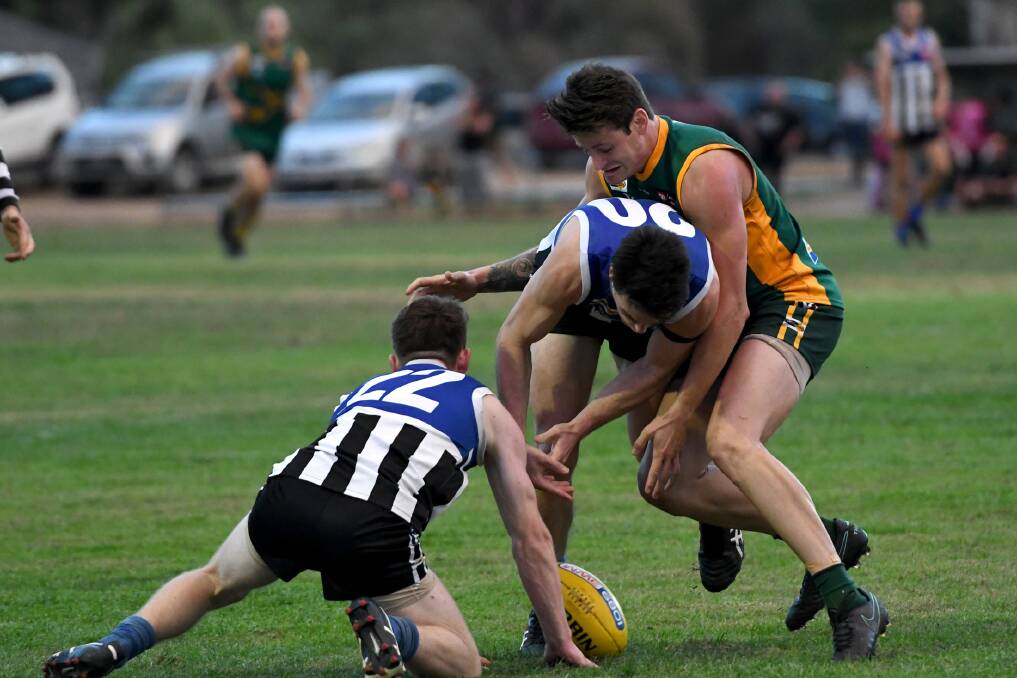 Dimboola coach Justin Beugelaar has lured some exciting talent to the club. Picture: SAMANTHA CAMARRI