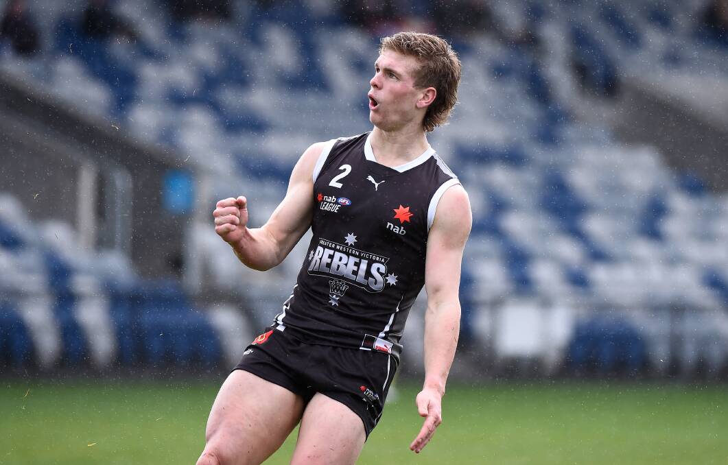 Ben Hobbs has been invited to a Vic Country under 19 trial game. Picture: Adam Trafford