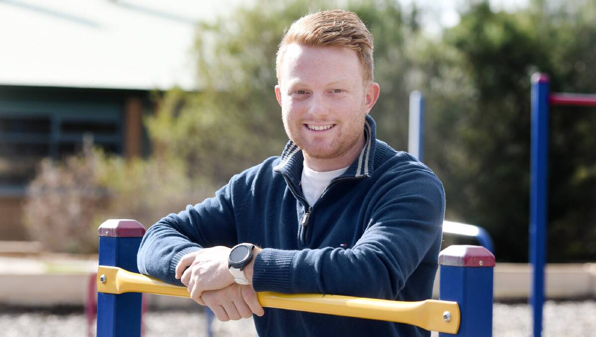 Mitchell Dahlenburg has taken up a host of roles at the Nhill and District Sporting Club. Picture: SAMANTHA CAMARRI
