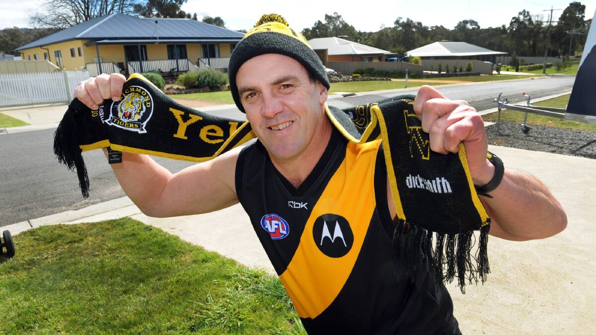 CHANGE OF HEART: Ararat's Scott Turner barracked for Geelong as a child, before a decade-long career with Richmond prompted a change of allegiances. 