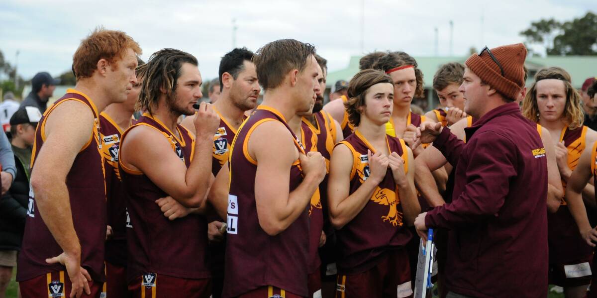 BUSY OFF-SEASON: The Warrack Eagles, pictured during the 2019 season, will be bolstered by over 100 games of Hampden league experience. Picture: MATT CURRILL