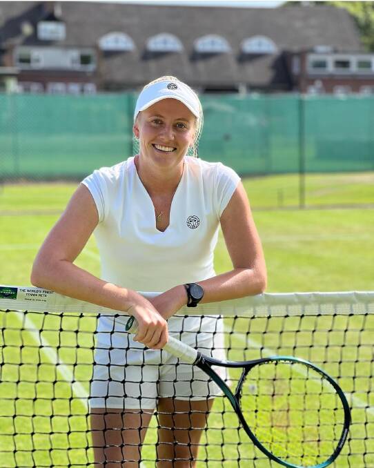 Zoe Hives opens her maiden Wimbledon campaign early on Tuesday morning. Picture: Zoe Hives/Instagram