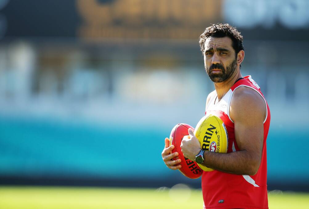 Readers voted Adam Goodes as the Wimmera's greatest AFL/VFL export. Picture: MATT KING/GETTY IMAGES
