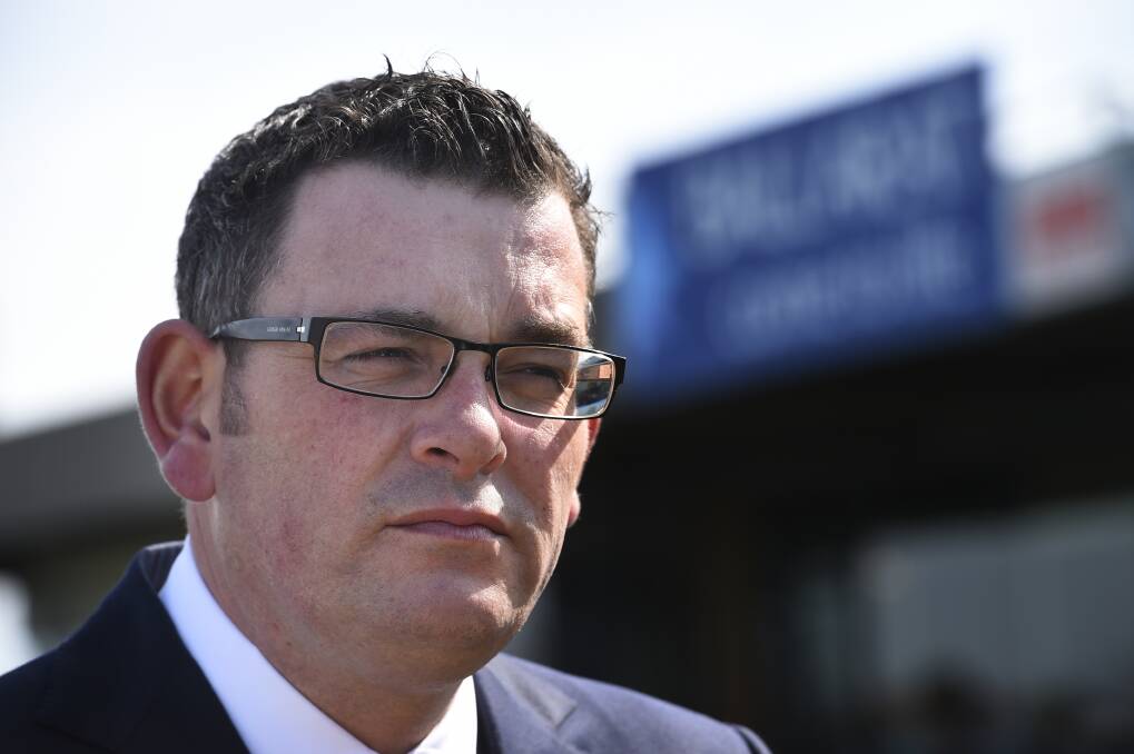 DISCUSSIONS: Premier Daniel Andrews will talk to South Australian premier Steven Marshall about cross-border communities. Picture: FILE PHOTO