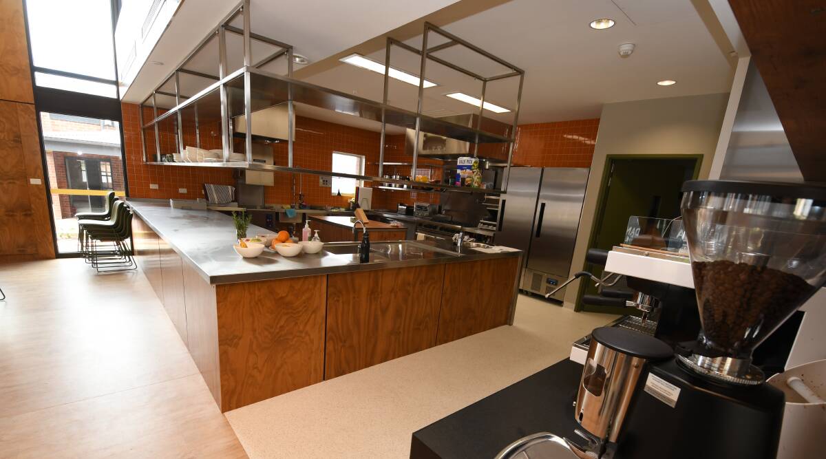MEALS: The kitchen at Windana where residents plan and cook their own meals during their 90 day stay, and where sugar and caffeine are minimised.