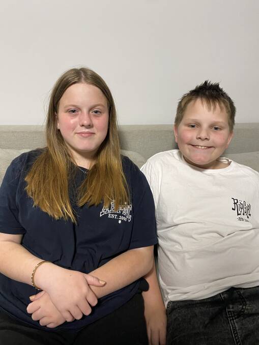 Tayla and Tom Sladdin are regulars at the Royal Children's Hospital to receive treatment for the genetic condition cystic fibrosis. Picture supplied