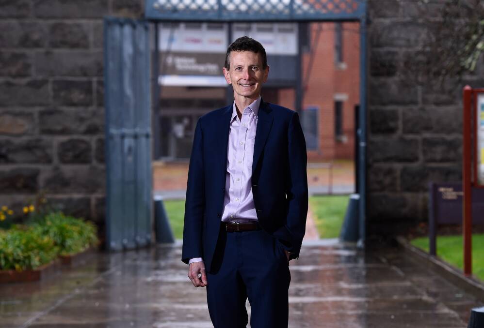 INCOMING: New Federation University vice chancellor Professor Duncan Bentley takes over his new role today. Picture: Adam Trafford