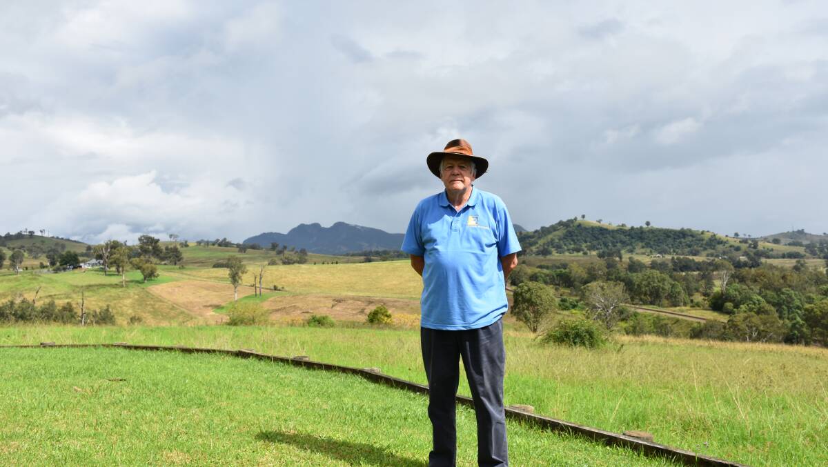 David Marston's donated a hectare of his land for a community solar farm. Picture: Laura Corrigan