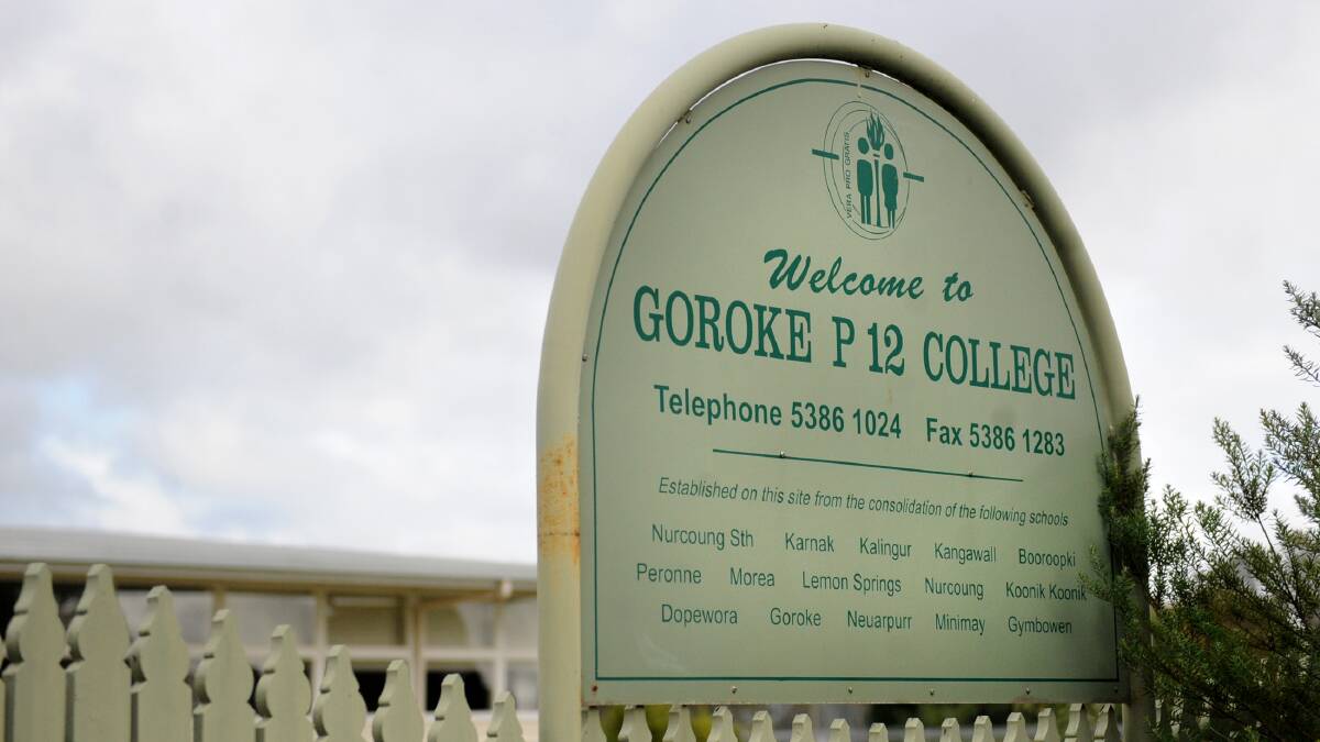 FUNDS: Goroke P-12 College has received $35,000 from the state government to undertake high priority maintenance works. Picture: SAMANTHA CAMARRI