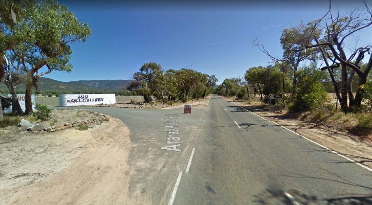 LANE IN QUESTION: Halls Gap Zoo was instructed to create a right turning lane from Ararat-Halls Gap road into its premises. 