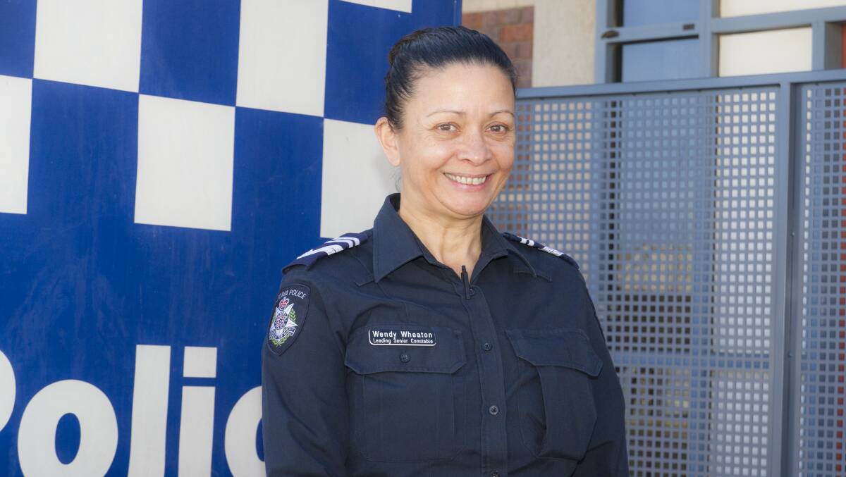 LOYAL MEMBER: Senior Constable Wendy Wheaton has enjoyed her time with Victoria Police and helping the public. Picture: PETER PICKERING