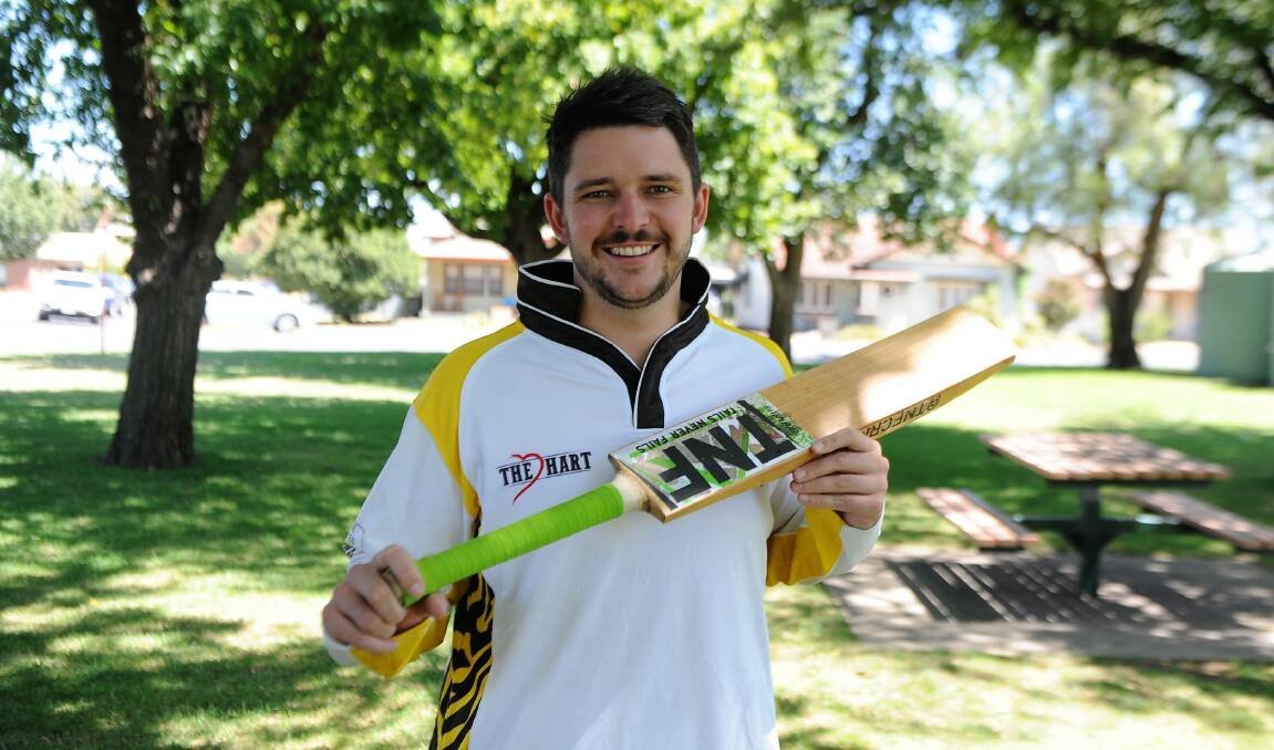 Tyler Neville said he has enjoyed being president of the Jung Tigers Cricket Club this season. Picture: RICHARD CRABTREE