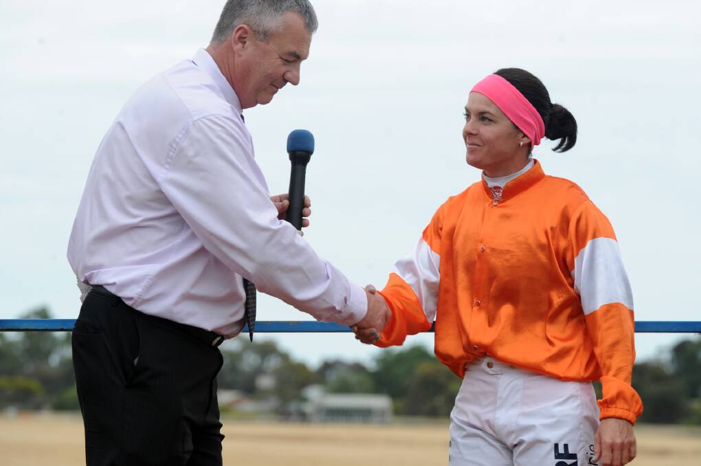 McKechnie after a win at the 2016 Nhill Cup. 