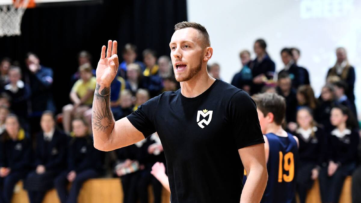 Creek at Holy Trinity Lutheran College during his last clinic in Horsham in 2018.