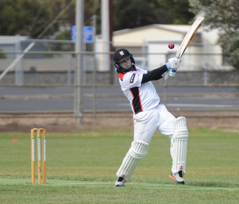 Players will be searching for sixes on Saturday as Horsham Saint Ben Sawyer has pledged to donate $25 per six. Picture: MATT CURRILL