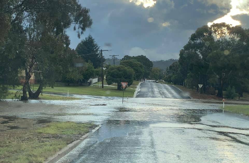 Corner of McGibbony and King Street in Ararat. Picture: Contributed by Natalie Wohlers
