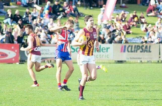 PROUD LION: Lachlan Delahunty has been a dedicated Subiaco player since his arrival in 2014. The former Minyip-Murtoa man said the Lions had become like a second home club. Picture: CONTRIBUTED