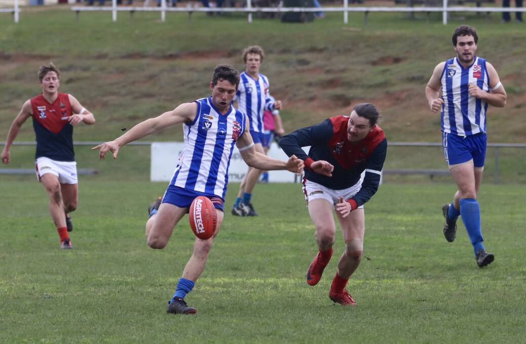 Will Plush kicked seven goals at the weekend in a best on ground performance. Picture: BLAIR BURNS PHOTOGRAPHY 