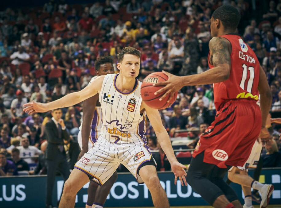 Bruce locked in to defend MVP favourite Bryce Cotton from Perth. Picture: SYDNEY KINGS