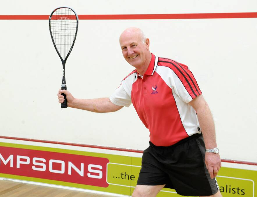 LIFE MEMBER: Don Perry has been involved at the Horsham Squash Club for more than four decades. While Perry said he owes any on-court success to his teammates, he's been a champion off the court.